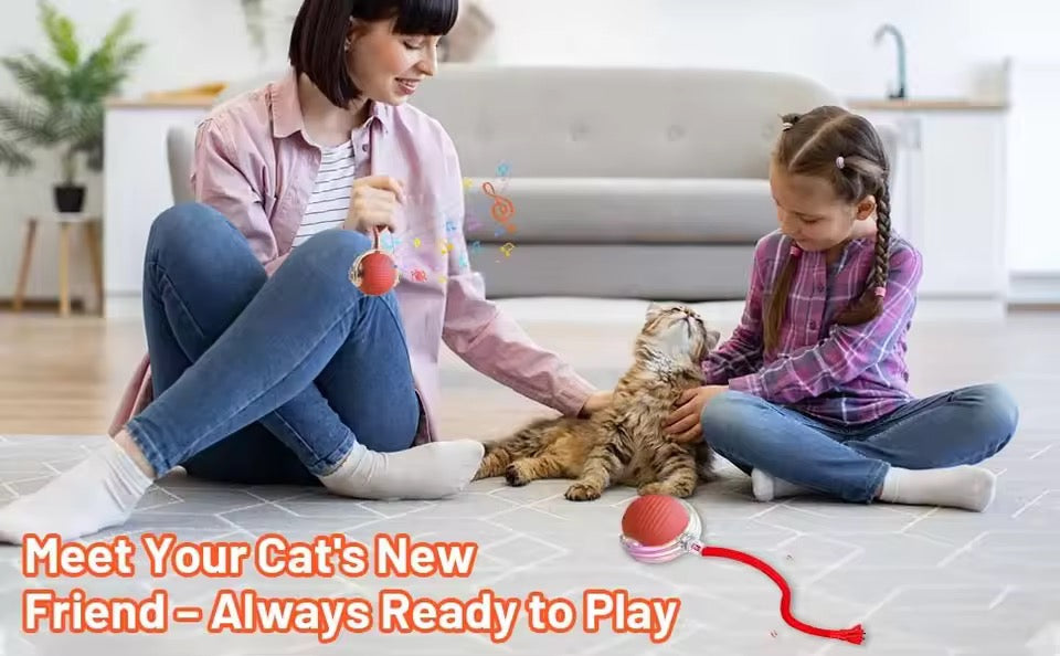 Magic Rolling Cat Ball – Keep Your Cat Active & Happy